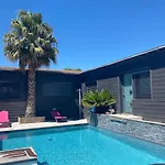 Prázdninový dům Maison 50m Des Plages 2 4 Pers Avec Piscine Chauffee Privee