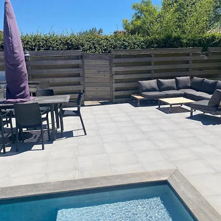 Tatil Evi Maison 50m Des Plages 2 4 Pers Avec Piscine Chauffee Privee Angoulins-sur-Mer