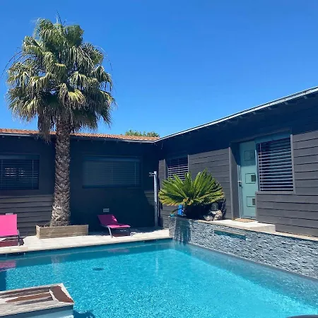Tatil Evi Maison 50m Des Plages 2 4 Pers Avec Piscine Chauffee Privee